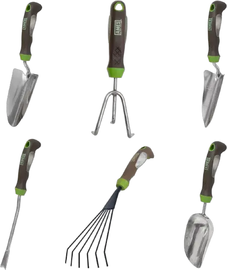 AMES 24451009 6-pc. Ergo Gel Grip Garden Tool Set