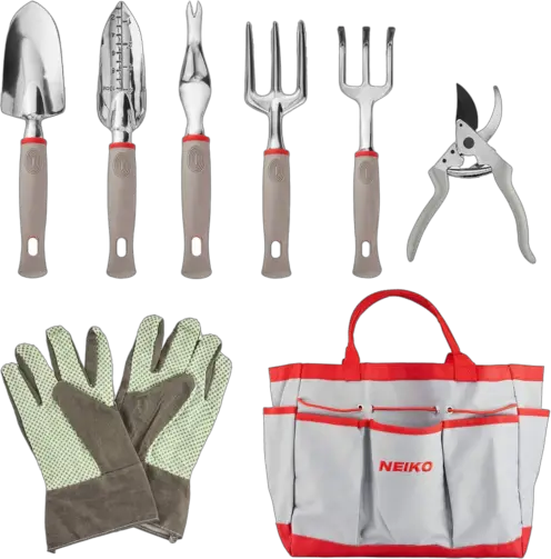 NEIKO 61090A 8 Pcs Garden Tool Set