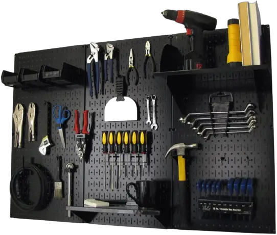 Pegboard 4 ft. Metal Wall Control Organizer