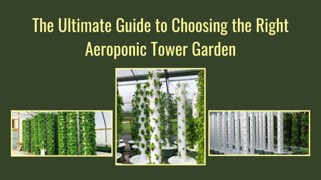 Aeroponic Tower Gardening