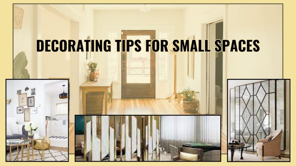 Decorating tips for small spaces