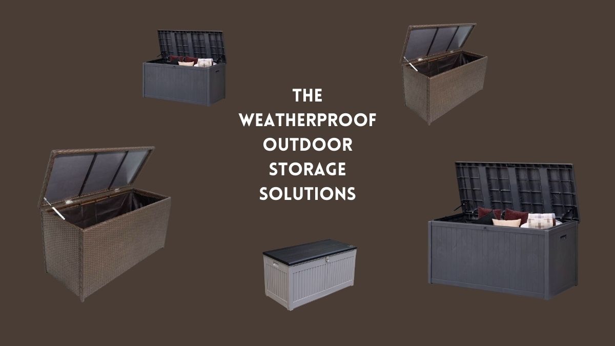 weatherproof outdoor storage solution