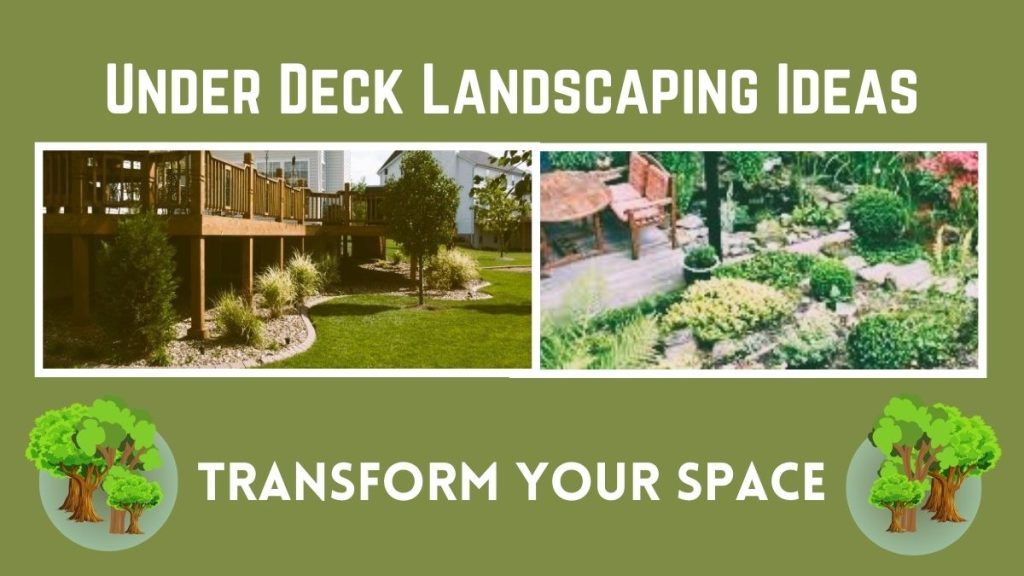 Under Deck Landscaping Idea