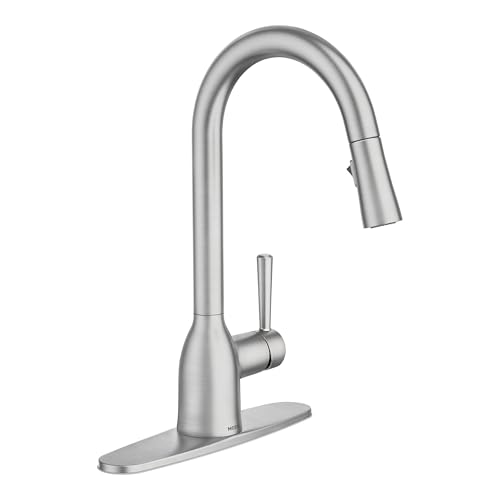 Moen Adler Spot Resist Stainless One-handle High Arc Pulldown Kitchen Faucet