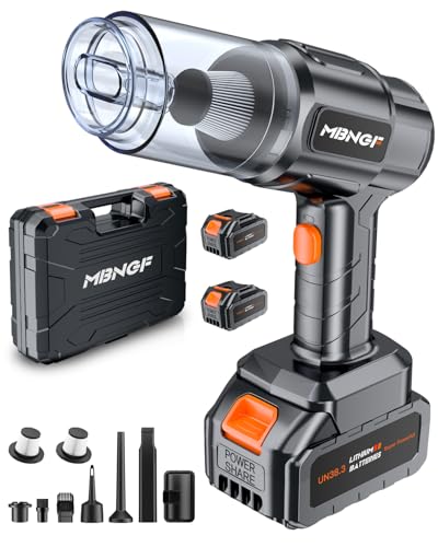 Mbngf Car Vacuum Portable Cordless