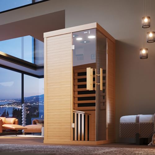 Sunswell 1 To 2 Person Infrared Wooden Saunas