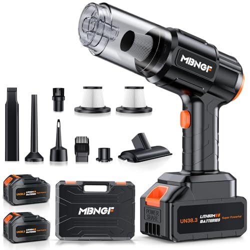 Mbngf Car Vacuum Portable Cordless