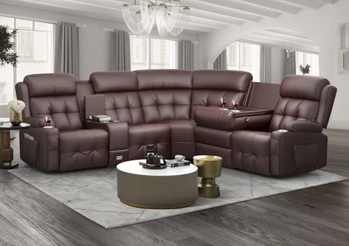 Aotolo Reclining Sectional Couches