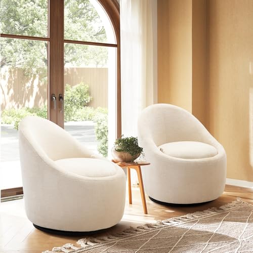 Malol 360° Swivel Accent Chair Set Of 2