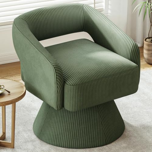 Linsy Swivel Barrel Chair
