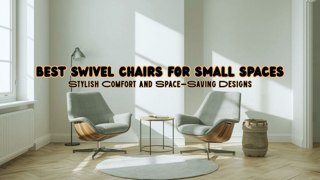 Best Swivel Chairs for Small Spaces