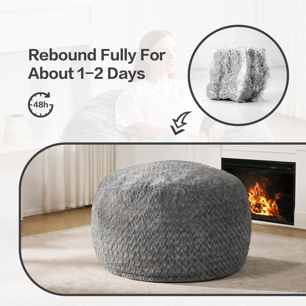 Hobestluk 3ft Bean Bag Chairs