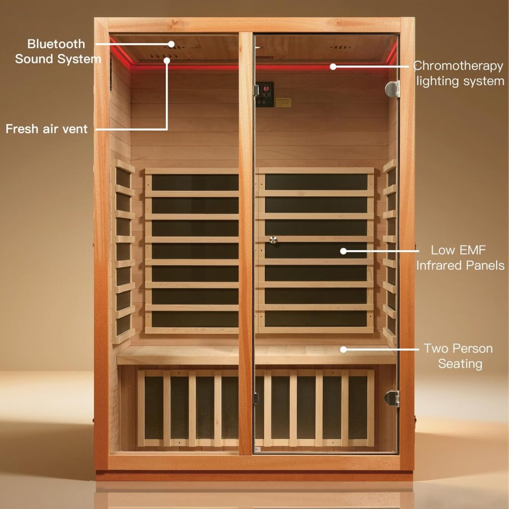 Infradelux 2-person Infrared Sauna