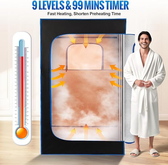 X-Vcak Upgraded Portable Sauna Box