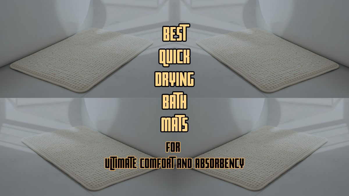 best quick drying bath mat
