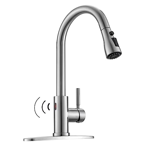 WEWE Touchless Kitchen Faucet with Pull Down Sprayer