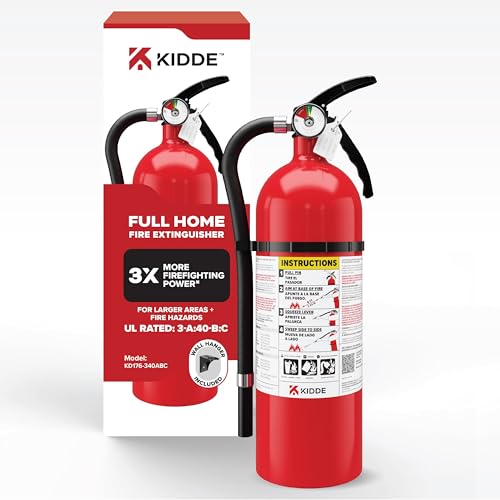 Kidde Multipurpose Fire Extinguisher for Home, Office, Dorm, Residential 3A40BC
