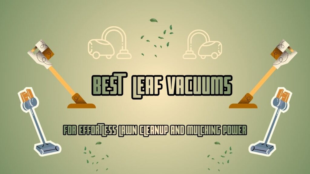 Best Leaf Vacuums