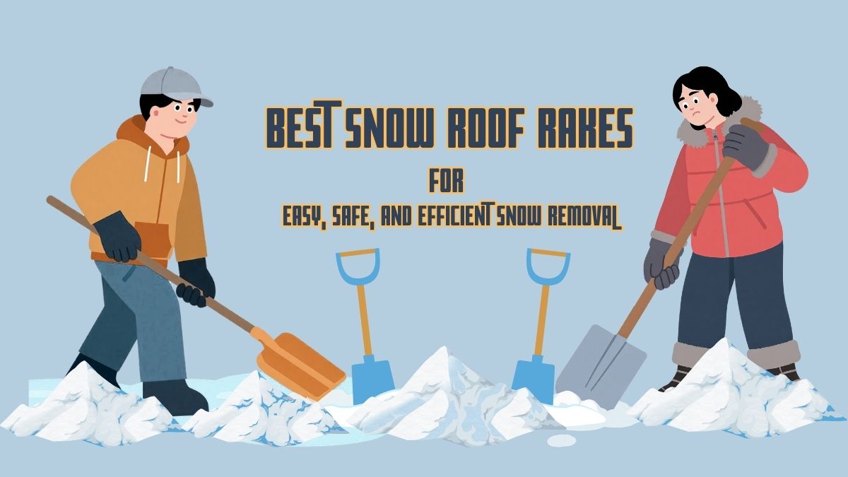 Snork Snow Rake Best Snow Roof Rake for Easy, Safe, and Efficient Snow Removal - Dwell ...
